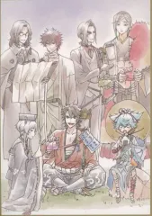 【中古】キャラカード 集合(7人) 色紙風かあど 「特 刀剣乱舞-花丸- ～雪月華～ 雪ノ巻」 第3週目入場者特典