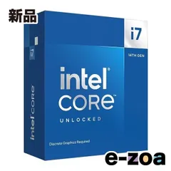intel  インテル 第14世代 Core i7-14700KF RaptorLakeRefresh 20コア 28スレッド LGA1700 PCIeGen5.0 BX8071514700KF (2583260)のサムネイル