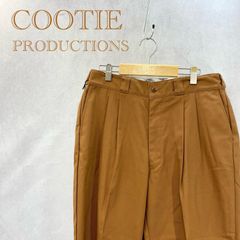 未使用COOTIE PRODUCTINS クーティー CTE-19A103 ワーク パンツ ボトムス ブラウン LARGE メンズ
