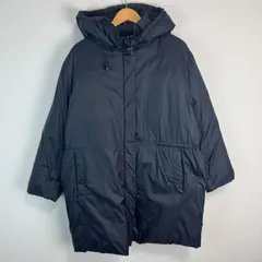 Max&Co. マックスアンドコー ダウンコート ハーフコート フェイクダウン ブラック 黒 レディース 40サイズ 古着 ストリート