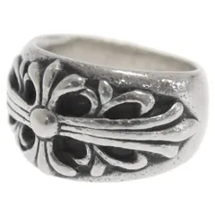CHROME HEARTS (クロムハーツ) FLRL CRS フローラルクロス シルバーリング 13号のサムネイル