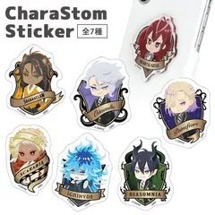 【新品】ディズニー ツイステッドワンダーランド／アクリルステッカー【送料込み】