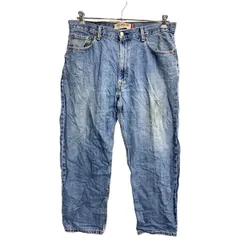 Levi's 550 デニムパンツ W36 リーバイス リラックスフィット ビッグサイズ ブルー コットン メキシコ製 古着卸 アメリカ仕入 2403-672