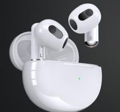 ⭐️処分価格⭐️新品 ワイヤレスイヤホン Pro S 白 充電BOX Bluetooth 5.2+ENC Hi-Fi