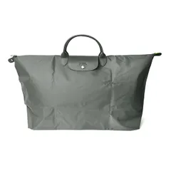 新品 ロンシャン LONGCHAMP ボストンバッグ ル プリアージュ グリーン トラベルバッグ Mサイズ グラファイト