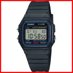【人気商品】[カシオ] 腕時計 カシオ コレクション 【国内正規品】F-91W-1JH メンズ ブラック