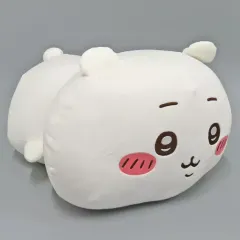 【中古】ぬいぐるみ ちいかわ 寝そべりもっちりぬいぐるみ 「ちいかわマーケット ちいかわくじ ちいかわ もちっとふわっとコレクション」 B賞