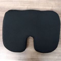 ジェルクッション ゲルクッション U字型 43×35×5cm　カバー付き ブラック