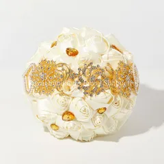 ブーケ ウェディング ブライダルブーケ 花嫁 ホワイト 白 リボン 結婚式 前撮り 豪華 花束 ガーリー 可愛い フラワー お洒落 二次会 披露宴 海外挙式 ウェディングブーケ