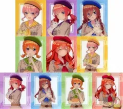 【中古】キャラカード 全10種セット 「映画 五等分の花嫁×東武動物公園 描き下ろしイラスト サファリルックver. トレーディングアクリルカード」