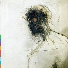 エミリオ・グレコ 女性像 銅版画 エッチング風 額装 モノクロアート