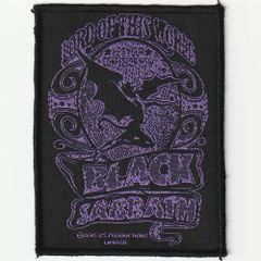 オフィシャル バンドワッペン ブラックサバス BLACK SABBATH Lord Of This World ブラック 黒