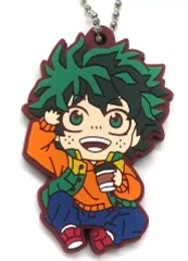 【中古】キーホルダー 緑谷出久 「でふぉラバ! 僕のヒーローアカデミア 休日キーホルダー」