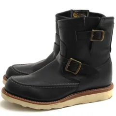 chippewa チペワ 黒タグ モックトゥ ブーツ 7D CHIPPEWA チペワ モックトゥブーツ ブラック 6inch MOC TOE