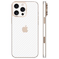 wraplus スキンシール iPhone16 Pro Max 対応 [ホワイトカーボン]