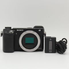 398ショット【新品級】SONY α NEX-6 ボディ ブラック#4109