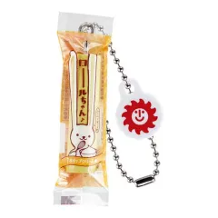 【中古】キーホルダー ロールちゃん ホイップクリーム 「ヤマザキパン ミニチュアチャーム」