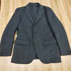 ユニクロ　ネイビー　ジャケット