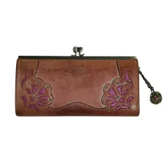 新品未使用 アナスイ ANNA SUI ローズガーデン 小鳥がま口金具