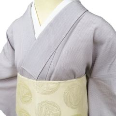 小紋 江戸小紋 着物 中古 正絹 袷 カジュアル 鱗文 灰桜色 鳩羽色 身丈160cm 裄65cm M きもの北條 A1286-8 小紋 江戸小紋 着物 中古 正絹 袷 カジュアル 鱗文 灰桜色 鳩羽色 身丈