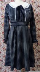 Axes Femme Poetique ピンストライプワンピース 【中古】