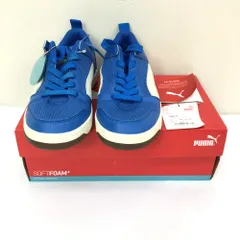 Puma プーマ 372841-01 プーマリバウンドレイアップロウ メッシュ2 26.5cm ブルー