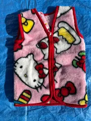 ハローキティ　スリーパー　ベビー　ピンク