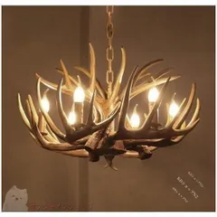 （中古）北欧 鹿の角 ライト⑦天井照明器具シーリングライト シャンデリア 楽天市場】鹿の角 シャンデリア（天井照明｜ライト・照明器具