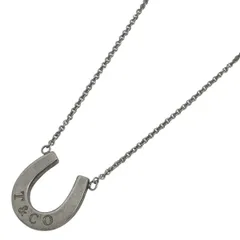 ティファニー TIFFANY&Co. ホースシュー ネックレス 馬蹄 ロゴ シルバー925 シルバー レディース 【中古】のサムネイル