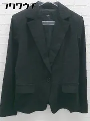 ◇ VICKY ビッキー 1B シングル 長袖 テーラード ジャケット サイズ2 ブラック レディース 【中古】 【1103040012862】