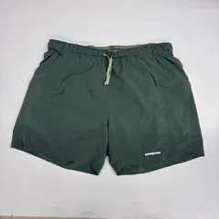【値下げ】パタゴニア　メンズ　ストライダー　ショーツ　グリーン　L patagonia】メンズ ストライダー プロ ショーツ 5