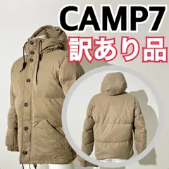 【お得特価】美品 キャンプセブン ダウンジャケット 極暖 ブラック ビッグシルエット 防寒 ジャケット・アウター