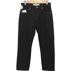 リーバイス Levis 505 REGULAR FIT ジップフライ ブラック デニム パンツ メンズ  W34 L30