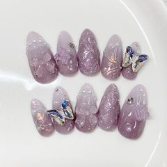 オーダーネイル ガーリー 量産型フレンチガーリードット綺麗め上品 オーダー】ネイルチップ 地雷系 量産型 フレンチガーリー ドット