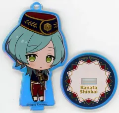 【中古】アクリルスタンド・アクリルパネル 深海奏汰 「あんさんぶるスターズ!! 追憶セレクション エレメント×animatecafe 描き起こしビジュアル オーロラアクリルスタンドコレクション」