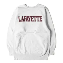 Champion vintage チャンピオン ヴィンテージ 90s 刺繍タグ リバースウィーブ カレッジロゴ スウェット USA製 / ラファイエット大学モデル ヘザーグレー XXL トップス トレーナー アメカジ 古着