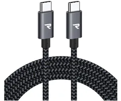 匿名配送 2M 黒 USB Type C ケーブル PD3.0&QC3.0 超高速充電 60W/3A充電 高速データ転送 高耐久ナイロン Type C MacbookPro/iPad Pro&Air/Google Pixel/Galaxy/Sonyなど