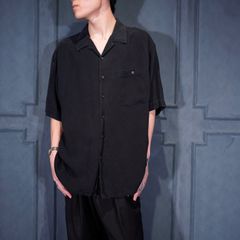 00s vintage】レーヨンシャツ リネン ギャバジャン 刺繍 50s - メルカリ