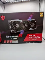 【動作未確認】MSI Radeon RX 6800 GAMING X TRIO 16G グラフィックボード 箱付き 現状品