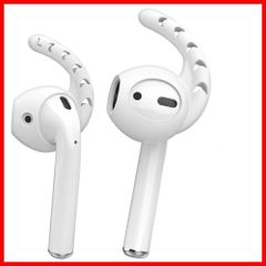 【人気商品】【新着商品】イヤーピース AirPods用イヤーフック ズレ解消 シリコーン製 落ち防止 AhaStyle 3ペア入り (白)