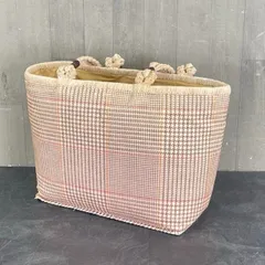 RALPH LAUREN ラルフローレン トートバッグ かごバッグ かわいくて便利な大き目サイズ 【中古】 /58984