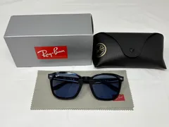 ◆Ray-ban レイバン サングラス RB4392D ブルー系 ケース・箱付き 中古◆18962