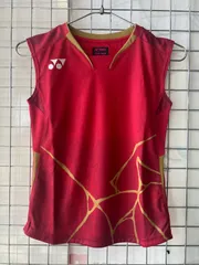【YONEX】数量限定！ウィメンズゲームシャツ　(ノースリーブ)　20963Y ワイン