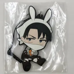 ♪) リヴァイ(お掃除) 「進撃の巨人 ぺたん娘 トレーディングラバーストラップ」 アニメイトBOX購入特典 [10]