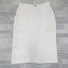 ◎ 美品 GYDA ダメージスウェットスカート 01400のサムネイル