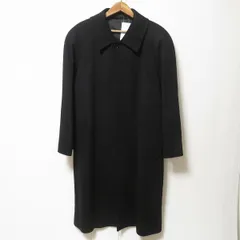 #wnc ランバン LANVIN コート 黒 ステンカラー ロング メンズ [957254]のサムネイル