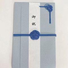 ご祝儀袋「心緒 - みお -」青 おしゃれ 上品 水引