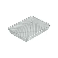 TSステンレス　ピシャット角深ザル　15枚取用 31008　(6.5メッシュ)