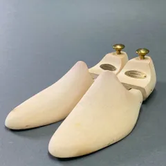 2d22-9 EDWARD GREEN エドワードグリーン ウッドシューツリー 約25.5cm～26.5cm ナチュラル 木製 シューズキーパー ビジネスのサムネイル