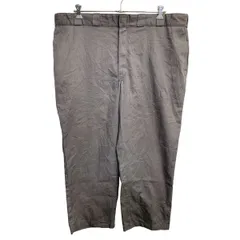 Dickies ワークパンツ W47 ディッキーズ ビッグサイズ グレー 古着卸 アメリカ仕入 2408-244